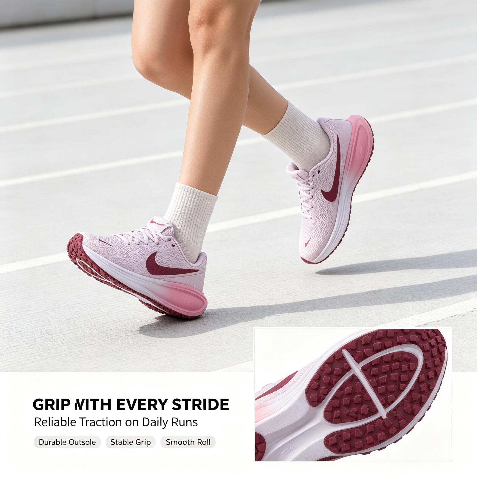 Women Shoes Running Nike - Damskie różowe buty do biegania Nike,