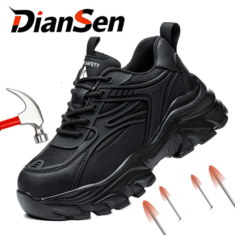 Women Shoes Tennis - Damskie buty ochronne z metalowym podnoskiem,