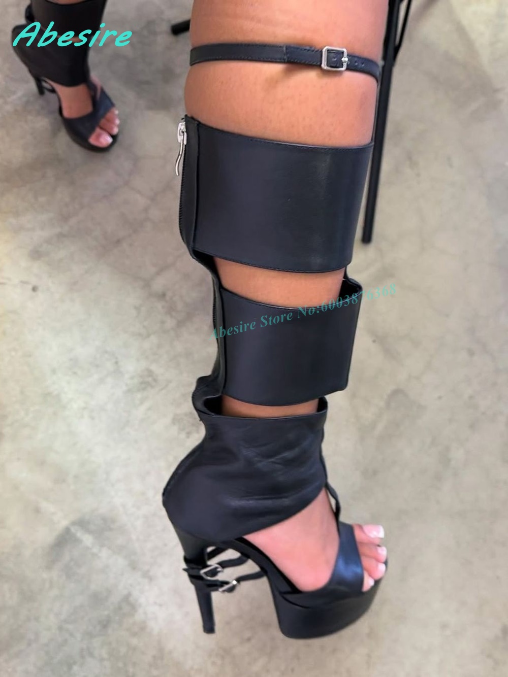 Czerwone sandały gladiatorki z – Knee High Boots Women recenzja i cena