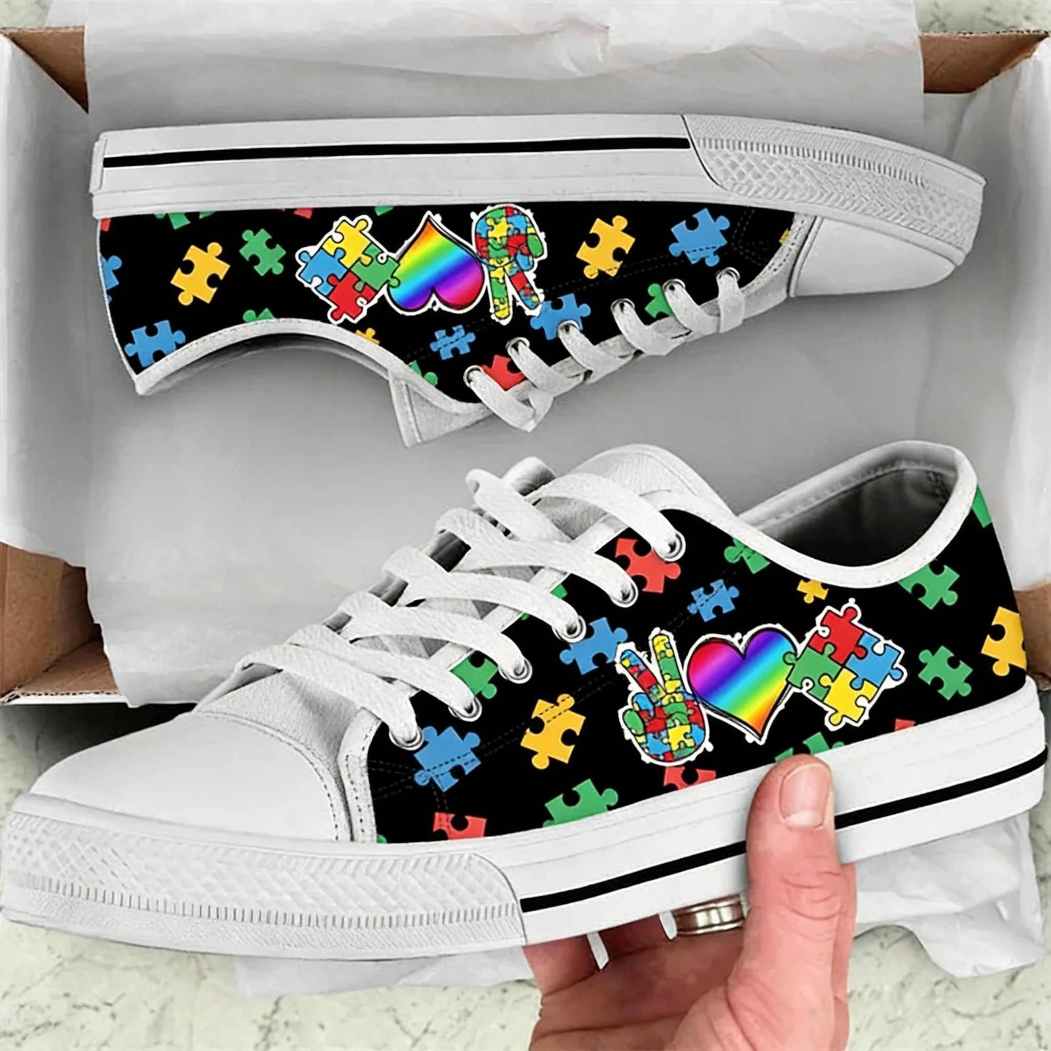 Modne damskie trampki z płótna – Women Shoes Tennis recenzja i cena