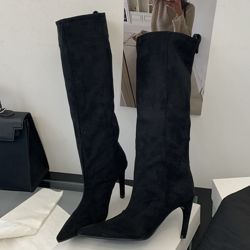 Botki damskie Street Punk Wint – Knee High Boots Women recenzja i cena