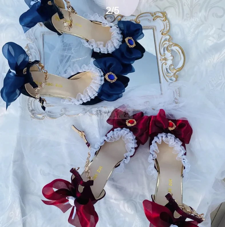 Lolita wysokie obcasy buty ele – Court Heel Pointed recenzja i cena