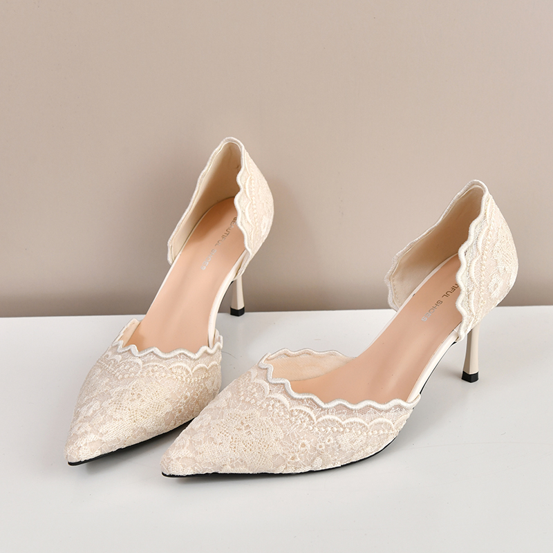 Koronkowe szpilki z ostrym nos – Women'S Shoes Quality recenzja i cena