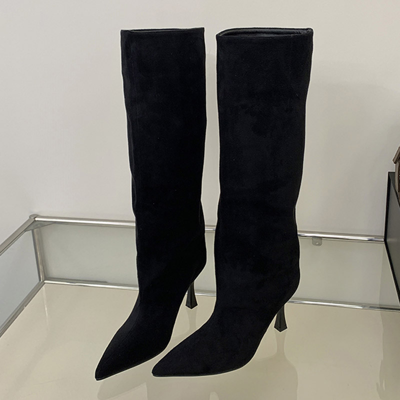 Eilyken – zimowe, w stylu vint – Knee High Boots Women recenzja i cena