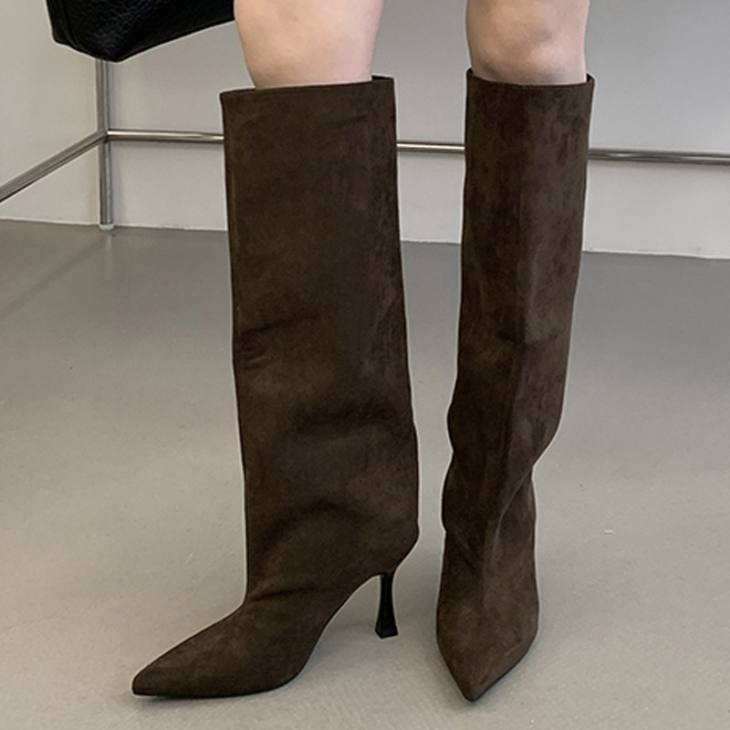 Eilyken – zimowe, w stylu vint – Knee High Boots Women recenzja i cena
