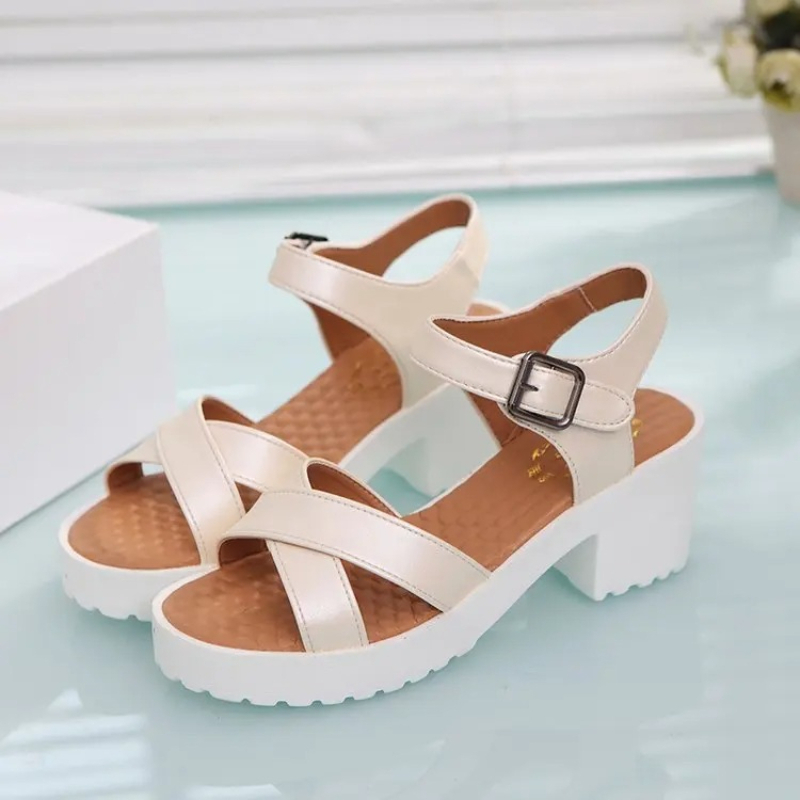 Damskie sandały na wysokim obc – Women'S Shoes Quality recenzja i cena