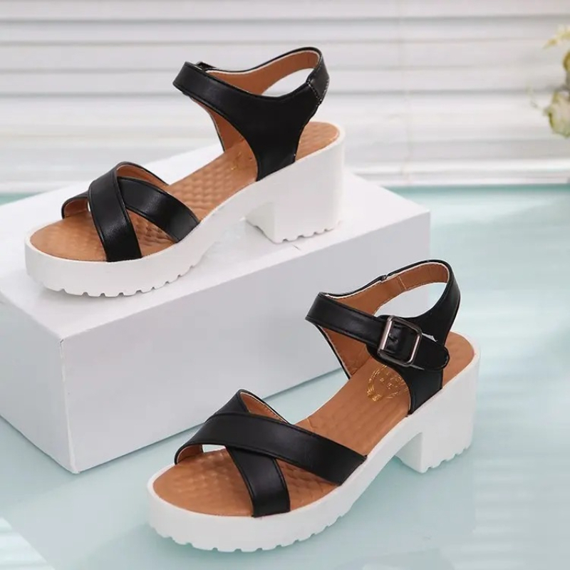 Damskie sandały na wysokim obc – Women'S Shoes Quality recenzja i cena