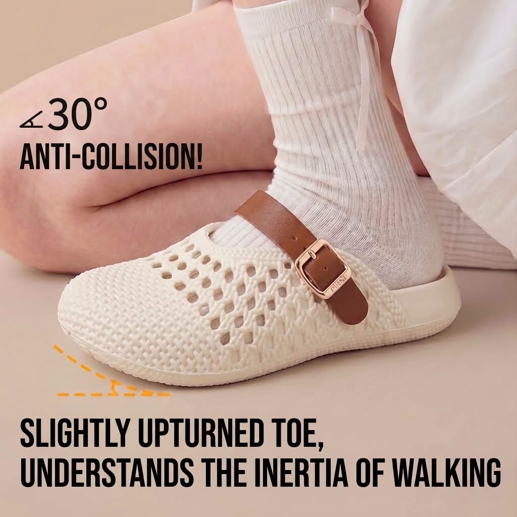 Letnie damskie klapki z wycięc – Mule Slip On recenzja i cena