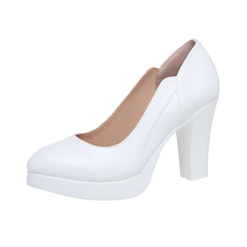 5cm 8cm Małe Duże Rozmiary 32- – Court Heel Pointed recenzja i cena