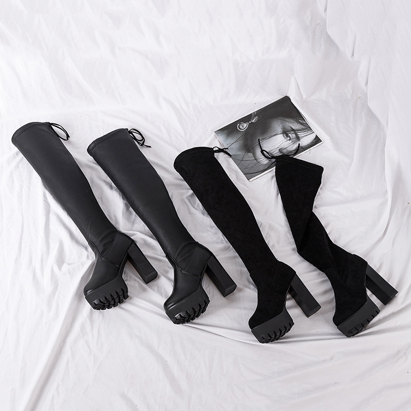 Kozaki za kolano dla kobiet na – Sock Boot Women recenzja i cena
